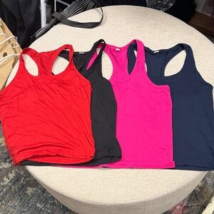 Lululemon Swiftly Tech Racerback Tank Top—Waist length—Lot of 4, size 8
